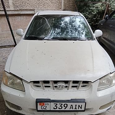 Hyundai Accent: 2002 г., Бензин, Седан