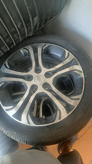Колеса в сборе 215 / 50 / R 17, Лето, Б/у, Комплект, Легковые, Литые, отверстий - 5 at lalafo.kg Колеса в сборе 215 / 50 / R 17, Лето, Б/у, Комплект, Легковые, Литые, отверстий - 5