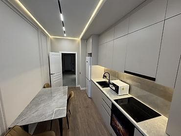 osh flat: 2 комнаты, 86 м², Асанбай мкр Элитка, 9 этаж, Дизайнерский ремонт — 5