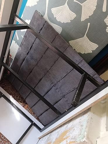 амино: Односпальная кровать, Б/у, С матрасом, длина - 190 см — 4