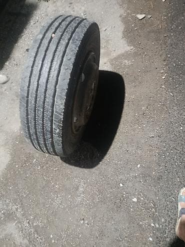 Колеса в сборе 215 / 80 / R 17.5, Лето, Б/у, Запаска, Легкий коммерческий транспорт (C/LT), Железные, отверстий - 10