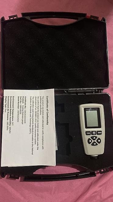 металлические фермы: Толщиномер покрытий (Coating Thickness Gauge) - Портативный — 2