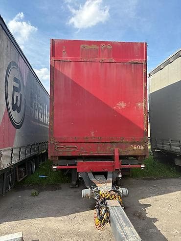 кузов тентовка: Прицеп, Special trailer, Шторный — 4