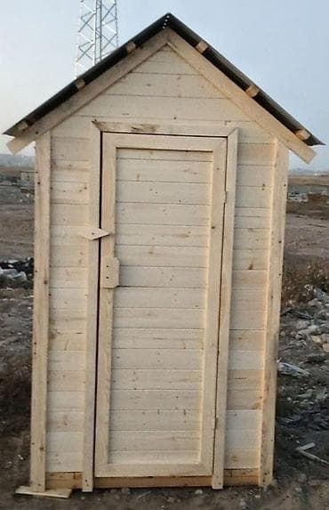 Все для дома и сада: Туалетная кабинка, будка, Материал: Дерево — 4