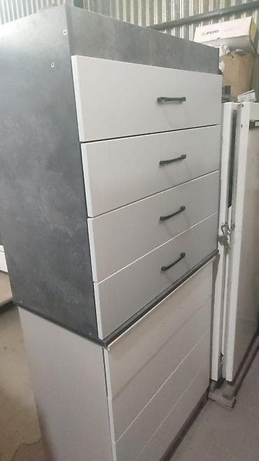 комод с замком: Комод для одежды, Без зеркала, ЛДСП, цвет - Белый — 2