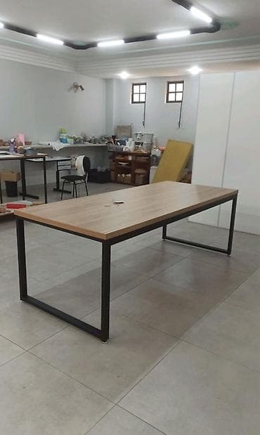 кухонный стол нержавейка: Кухонный стол, Прямоугольный, Нераскладной — 5