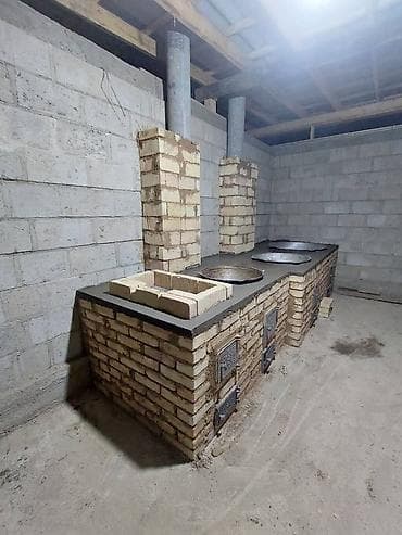 плита монолит: Кладка печей и уличных кухонных комплексов из кирпича. - Изготовление — 8