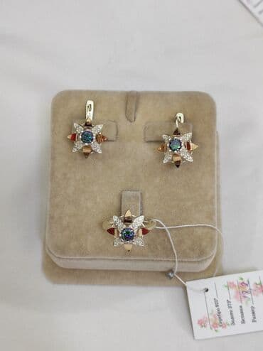 свадебные наборы ручной: Набор украшений, Проба 925, Женские, Новый — 2