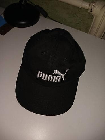 Детские ходунки: Кепка Puma, черная, размер youth не пользованная, оригинальная — 1