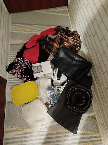 приму в дар вещи: Мешок с женскими вещами и обувью на 48 р - Содержимое: смешанный лот — 1