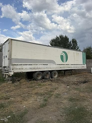 Полуприцеп-фургон (3-осный) - Тип: изотермический/фургонный кузов lalafo.kg да Полуприцеп-фургон (3-осный) - Тип: изотермический/фургонный кузов