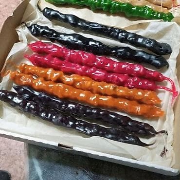 вишня ягода: Чурчхела ассорти - Традиционная грузинская сладость: орехи — 3