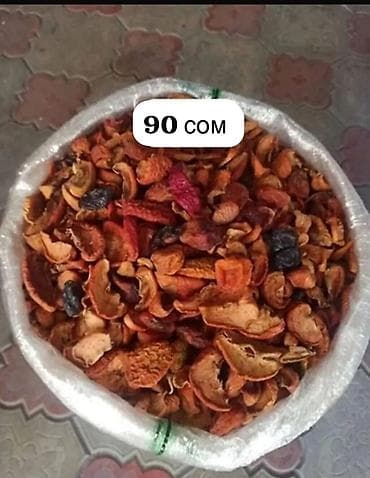 цены на сухофрукты: Сухофрукты ассорти. Натуральная домашняя смесь из сезонных фруктов — 1