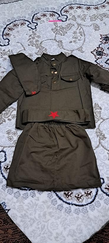 одежда охраны: Детские нарядные костюмы (2 комплекта) 1) Праздничное розовое платье — 3