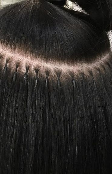 Наращивание волос за работу 5000 тысяч сом на дому - Технология