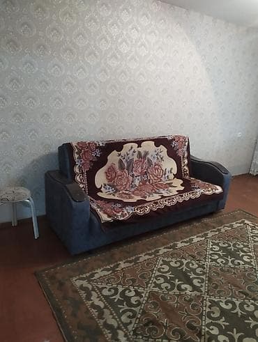1: 6 мкр Сдается 1х ком квартира Этаж: 4 Серия: 104 Косметический — 5