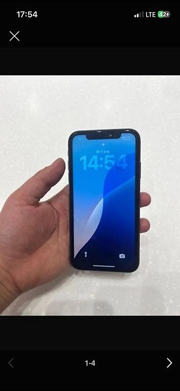 IPhone 11, 64 ГБ, Черный, 100 %