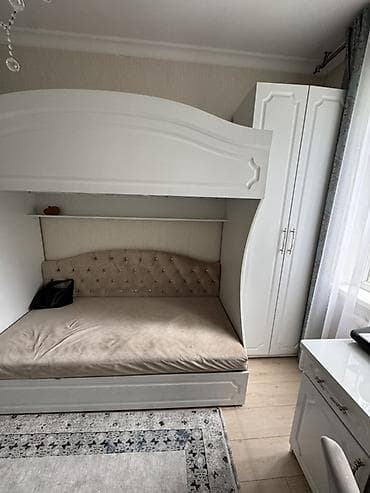 sofa bed: Детский модульный гарнитур с кроватью-чердаком и системой хранения — 1
