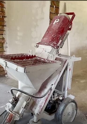 болгарка буу: Штукатурная станция (растворонасос) для механизированного нанесения — 1