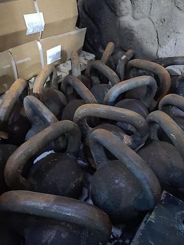 Гири некрашеные, 16 кг