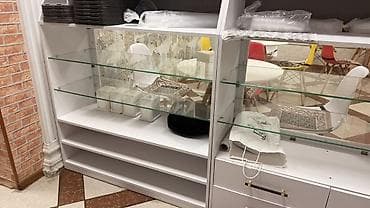 live bar: Прилавок-витрина для кафе/кофе-пойнта - Прямой модуль с двухсторонним — 5