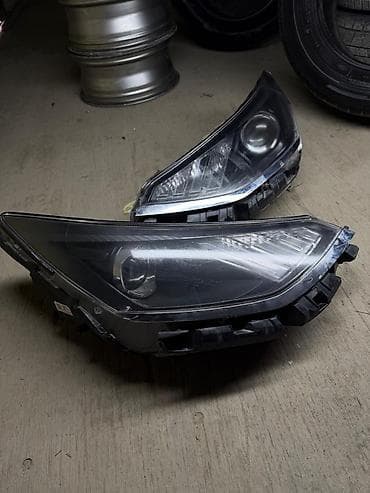 hyundai 55: Комплект передних фар Hyundai 2019 г., Б/у, Оригинал — 1