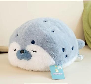 Плюшевый тюлень🦭🦭🦭 Очень мягкий🦭🦭🦭 Идеальный подарок для семьи и at lalafo.kg Плюшевый тюлень🦭🦭🦭 Очень мягкий🦭🦭🦭 Идеальный подарок для семьи и