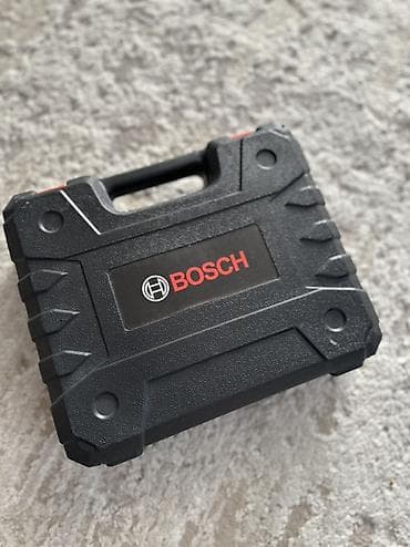 Инструменттер: Аккумуляторный шуруповёрт/дрель BOSCH в прочном кейсе с оснасткой — 1