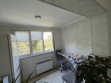 osh flat: 3 комнаты, 65 м², 6 мкр 104 серия, 4 этаж, Евроремонт — 5