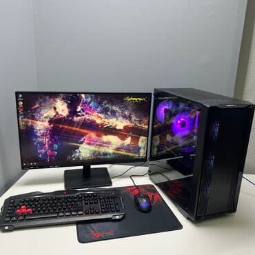 мышь для компьютера: Компьютер, ядер - 12, ОЗУ 16 ГБ, Для работы, учебы, Новый, AMD Ryzen 5, SSD — 1