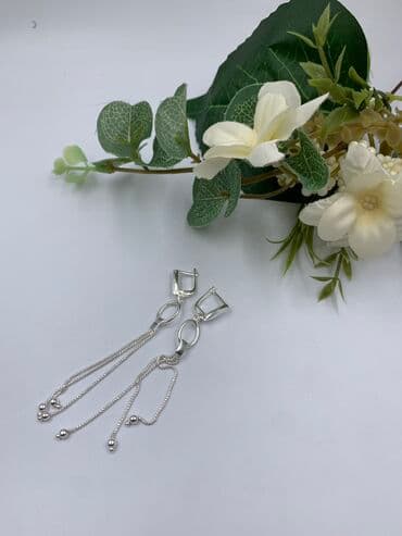 925 fs проба: Серебряные серьги, Проба 925, Женские, Новый — 2