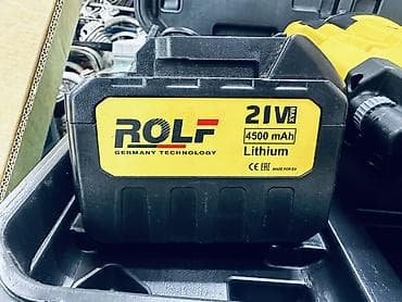 чëрный металл: Аккумуляторный гвоздезабиватель ROLF TOP-7070 в кейсе. Основные — 4