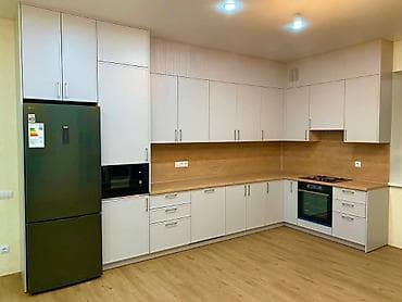 вытяжки очок: Кухонный гарнитур, Новый, цвет - Белый, МДФ, Бесплатная доставка — 10