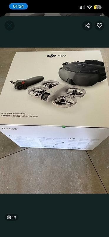 DJI Neo Motion Fly More Combo — комплект для FPV-полётов с очками и