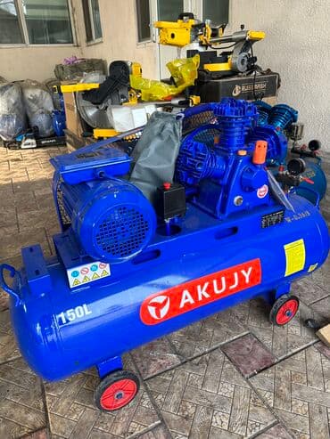 220v: Компрессор Для покраски, Электрический, Воздушный, Новый — 1