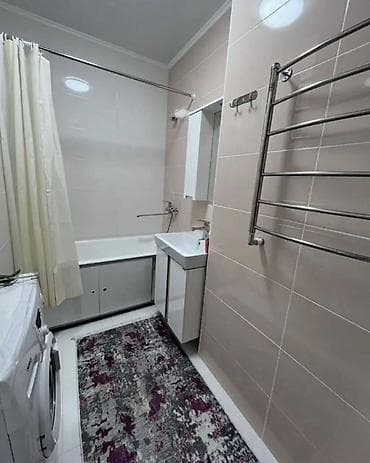 flat osh: 2 комнаты, 75 м², Азия Молл Элитка, 6 этаж, Евроремонт — 4