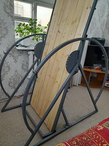 Другое для спорта и отдыха: Тренажёр «Колесо Евминова/инверсионный стенд» самодельной конструкции — 3