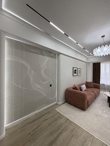 Недвижимость: 2 комнаты, 67 м², Таш-Рабат ТРЦ Элитка, 8 этаж, Дизайнерский ремонт — 2