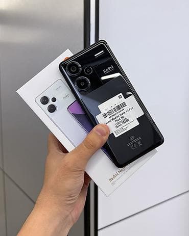 redmi 13 с: Redmi, Redmi Note 13 Pro Plus, Колдонулган, 512 ГБ, түсү - Кара, Бөлүп төлөө менен, 2 SIM, eSIM — 1