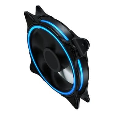 вентилятор для блока питания компьютера: Вентилятор - кулер для корпуса, бесшумный, 3 Pin, цветное — 5