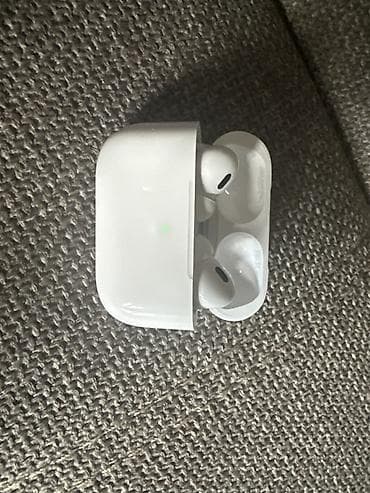 Техника и электроника: Беспроводные вкладыши наушники, Apple, Airpods 2, Б/у — 1