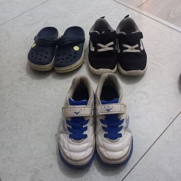 демисезонная детская обувь 22 размера: 1-2 фото- зимние ботинки минимен 27 размер- 1000с. 3-4 фото- зимние — 9