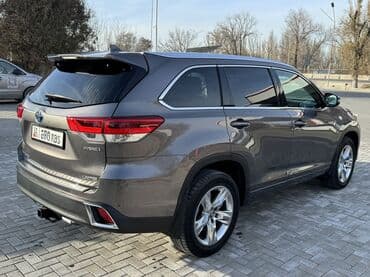 срочно продаю в связи с переездом: Toyota Highlander: 2019 г., 3.5 л, Вариатор, Гибрид, Кроссовер — 6