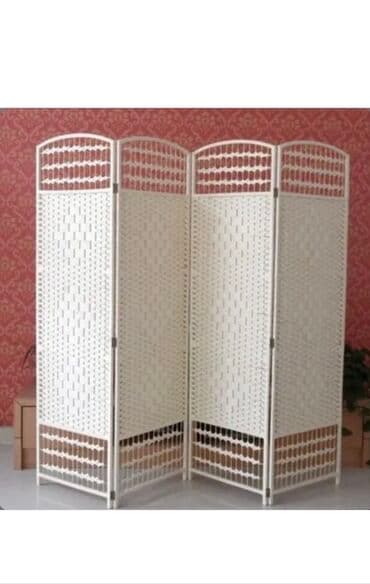 электронные часы на стену: Ширма из натурального ротанга Производства: Китай Размеры : 180х200 — 3