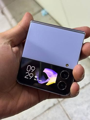 flip: Samsung Galaxy Z Flip 4, Б/у, 256 ГБ, цвет - Фиолетовый, 1 SIM — 3