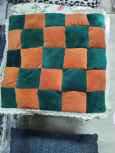 подушка сиденья: Отургуч үчүн жумшак төшөкчө (Сидушка) ​ ​Дизайны: Классикалык "шахмат" — 5