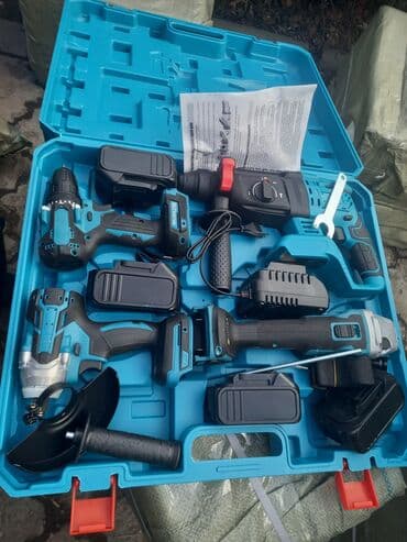 заточка маникюрных инструментов в бишкеке: 4в1 отличного качества 4 больших аккумулятора Макита — 4