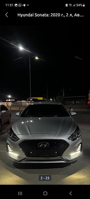 корейские моторы: Hyundai Sonata: 2020 г., 2 л, Автомат, Газ, Седан — 1