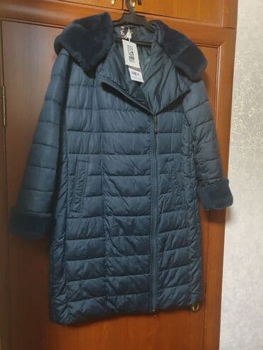 спортивные пуховики: Новое зимнее пальто био-пух . Производство Италия.Капюшон и манжеты — 3