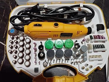 Мини-гравёр,DeWalt, в кейсе с большим набором насадок,210 шт,с гибким